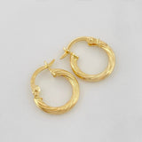 Candongas Arielle 0.9g / 1.5cm Oro Amarillo 18K