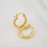 Candongas Arielle 0.9g / 1.5cm Oro Amarillo 18K