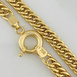 Pulso Cubano 6.4g / 20cm / 5.48mm Oro Amarillo 18K
