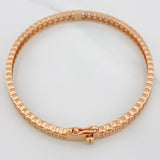 Pulso Aro Circular 7.05g / 18cm / 4.28mm Oro Rosa 18K