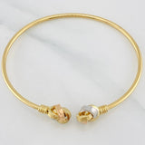 Pulso Aro Nudo 4.6g / 18cm / 2.12mm Tres Oros 18K