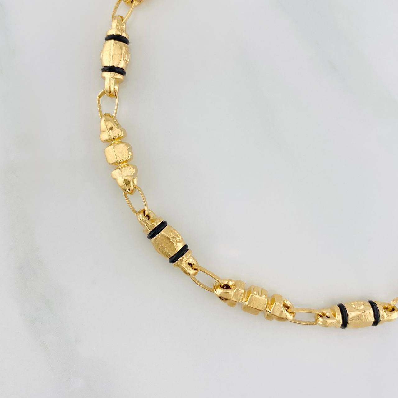 Pulso Tornillo 5.25g / 21cm / 3.89mm Oro Amarillo 18K