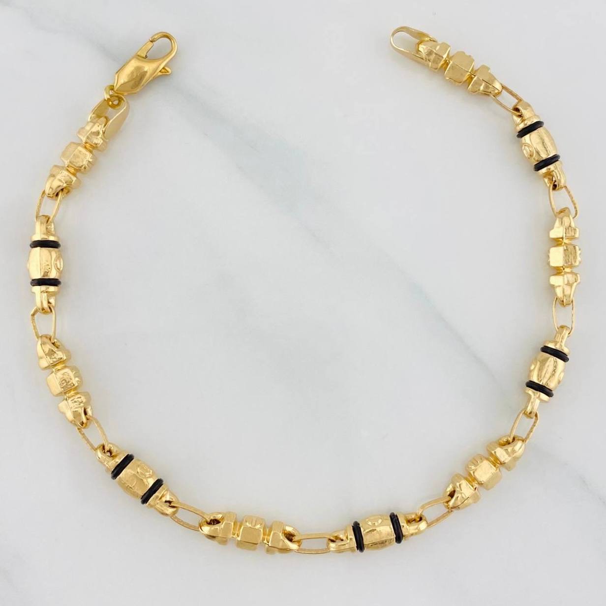 Pulso Tornillo 5.25g / 21cm / 3.89mm Oro Amarillo 18K