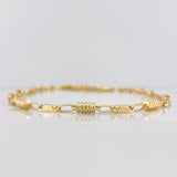 Cadena Barril Eslabon 11.85g / 62cm / 3.57mm Oro Amarillo 18K