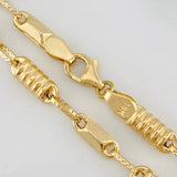 Cadena Barril Eslabon 11.85g / 62cm / 3.57mm Oro Amarillo 18K