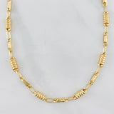 Cadena Barril Eslabon 11.85g / 62cm / 3.57mm Oro Amarillo 18K