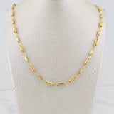 Cadena Barril Eslabon 11.85g / 62cm / 3.57mm Oro Amarillo 18K