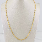 Cadena Gc Diamantada 5g / 46cm / 3.2mm Oro Amarillo 18K