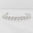 Pulso Tennis Corazon 15.95g / 16.5cm / 7mm Plata 925