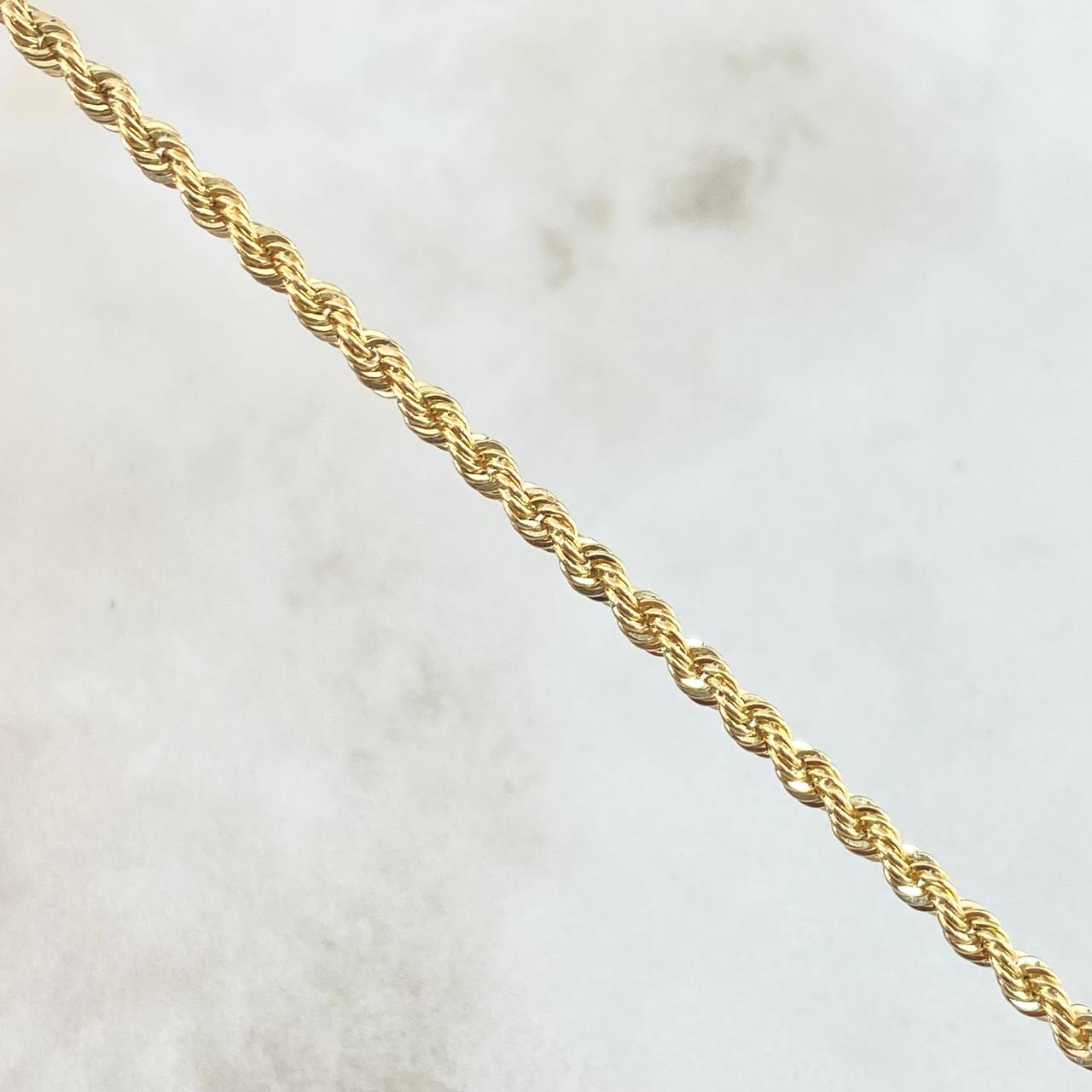 Pulso Lazo 1.95gr / 19cm / 2.7mm Oro Amarillo +3 18K