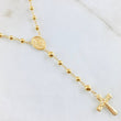 Rosario Virgen Milagrosa 8.95gr / 55cm / Oro Amarillo 18K