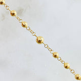 Rosario Virgen Milagrosa 8.95gr / 55cm / Oro Amarillo 18K