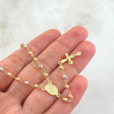 Rosario Virgen Milagrosa 6.75gr / 50cm / Tres Oros 18K