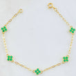 Pulso Flor 2.8gr / 17cm / Oro Amarillo 18K