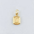 Dije Letra J 0.35gr / 1.5cm / Oro Amarillo 18K *