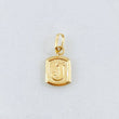 Dije Letra J 0.35gr / 1.5cm / Oro Amarillo 18K