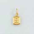 Dije Letra S 0.35g / 1.5cm Oro Amarillo 18K