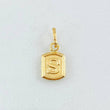 Dije Letra S 0.35gr / 1.5cm / Oro Amarillo 18K