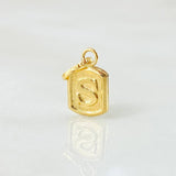 Dije Letra S 0.3gr / 1.5cm / Oro Amarillo 18K ©