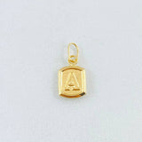 Dije Letra A 0.3gr / 1.5cm / Oro Amarillo 18K *