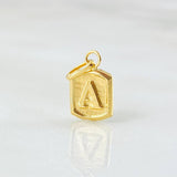 Dije Letra A 0.3gr / 1.5cm / Oro Amarillo 18K *