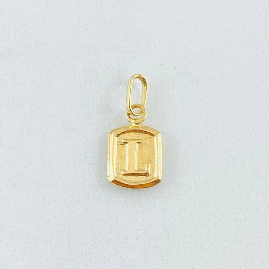 Dije Letra L 0.3gr / 1.5cm / Oro Amarillo 18K