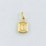 Dije Letra D 0.3gr / 1.5cm / Oro Amarillo 18K