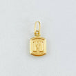 Dije Letra M 0.3gr / 1.5cm / Oro Amarillo 18K *