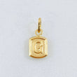 Dije Letra G 0.35gr / 1.5cm / Oro Amarillo 18K *