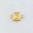 Herraje Letra C 0.3gr / 1.2cm / Oro Amarillo 18K