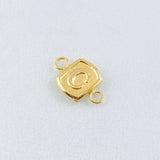Herraje Letra C 0.25gr / 1.2cm / Oro Amarillo 18K
