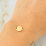 Herraje Letra C 0.25gr / 1.2cm / Oro Amarillo 18K