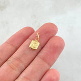 Dije Letra C 0.35gr / 1.5cm / Oro Amarillo 18K *