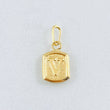 Dije Letra V 0.35 g / 1.4 cm Oro Amarillo 18K