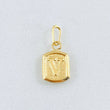 Dije Letra V 0.35gr / 1.5cm / Oro Amarillo 18K *