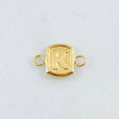Herraje Letra K 0.25gr / 1.2cm / Oro Amarillo 18K