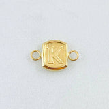 Herraje Letra K 0.25gr / 1.2cm / Oro Amarillo 18K