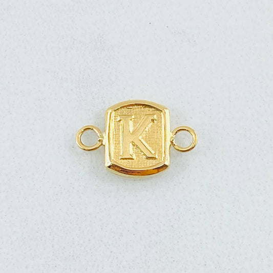 Herraje Letra K 0.3gr / 1.2cm / Oro Amarillo 18K ©