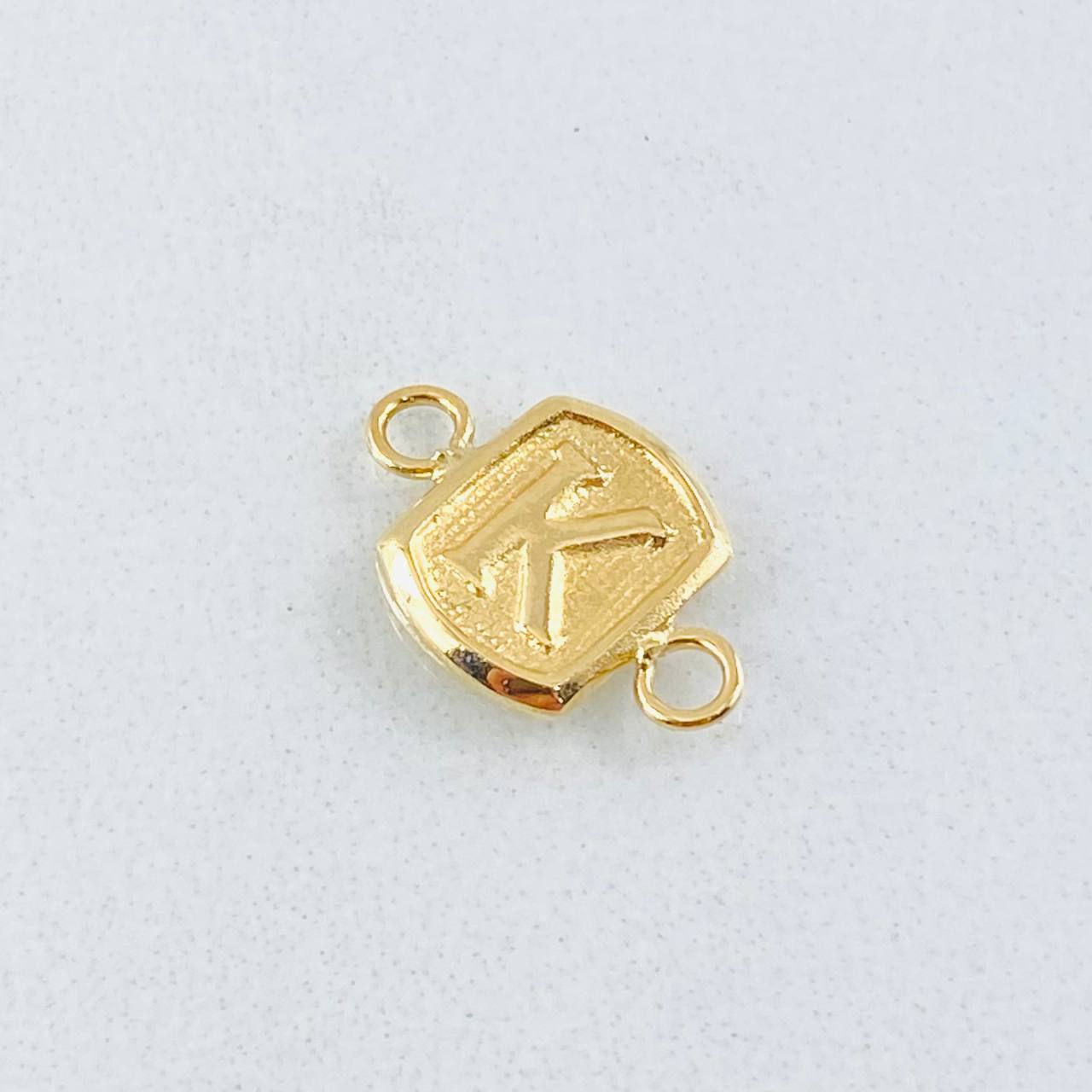 Herraje Letra K 0.25gr / 1.2cm / Oro Amarillo 18K