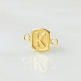 Herraje Letra K 0.25gr / 1.2cm / Oro Amarillo 18K