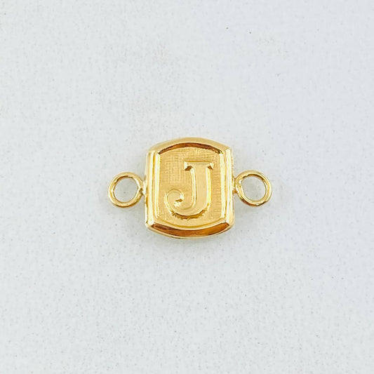 Herraje Letra J 0.3gr / 1.2cm / Oro Amarillo 18K