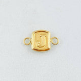 Herraje Letra J 0.3gr / 1.2cm / Oro Amarillo 18K