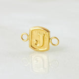 Herraje Letra J 0.3gr / 1.2cm / Oro Amarillo 18K