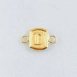 Herraje Letra D 0.3gr / 1.2cm / Oro Amarillo 18K