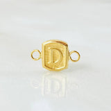Herraje Letra D 0.3gr / 1.2cm / Oro Amarillo 18K