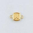 Herraje Letra A 0.3gr / 1.2cm / Oro Amarillo 18K
