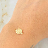 Herraje Letra A 0.3gr / 1.2cm / Oro Amarillo 18K *