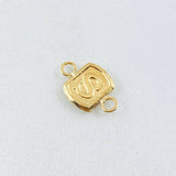 Herraje Letra S 0.3gr / 1.2cm / Oro Amarillo 18K