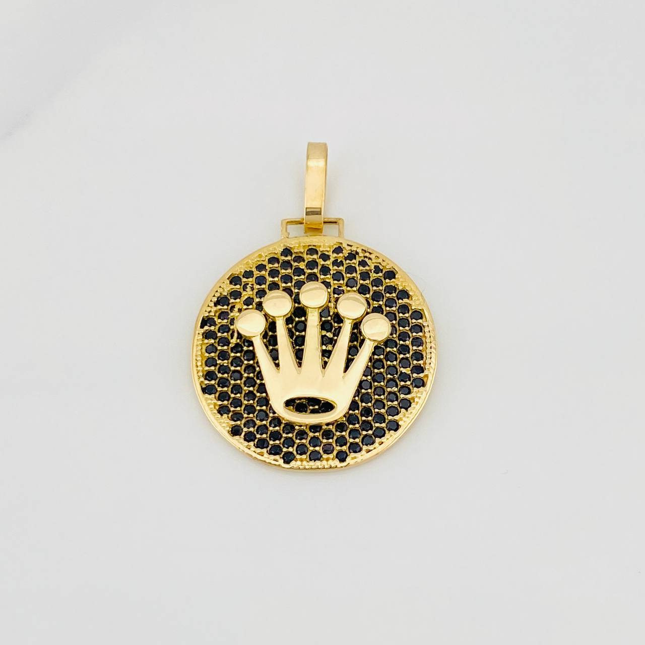 Dije Corona 3.6g / 2.7cm Oro Amarillo 18K