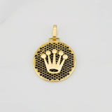Dije Corona 3.6g / 2.7cm Oro Amarillo 18K